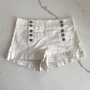 Women's High Waist Button Front Tweed Shorts Casual Shorts Summer Travel Sexy